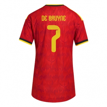 Billige Fotballdrakt Belgia Kevin De Bruyne #7 Replika Hjemmedrakt Dame VM 2026 Kortermet
